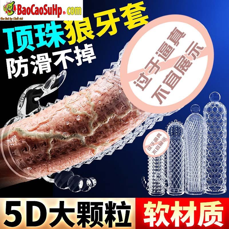 Bao cao su Schegy 4 chiếc gân gai siêu mỏng an toàn giá tốt