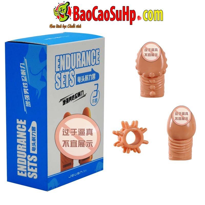 Thông tin Bao cao su Donden đầu khấc JEWS ENDURANCE bi to gân nổi  loại tốt