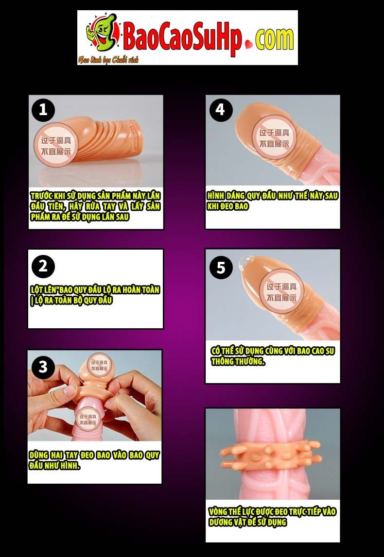 Thông tin Bao cao su Donden đầu khấc JEWS ENDURANCE bi to gân nổi  loại tốt