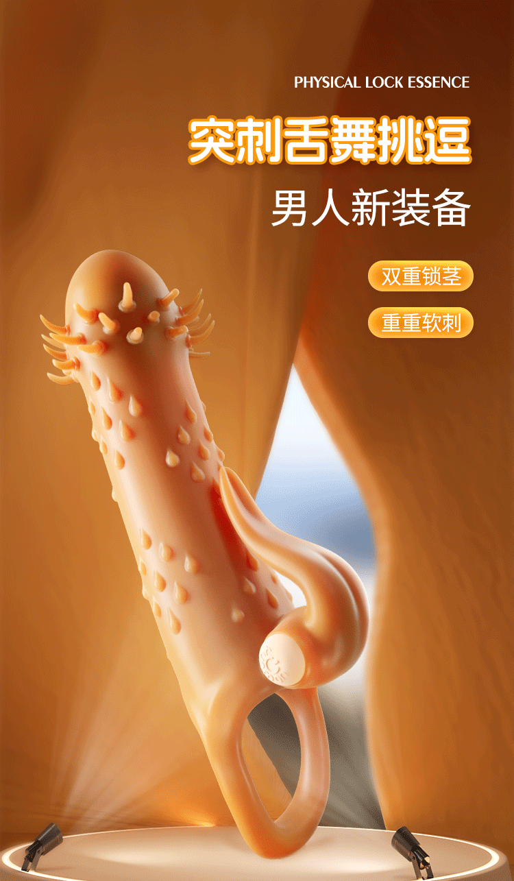 Bao cao su Pikilin đầu râu nhím gai nổi lưỡi liếm kích thích mạnh