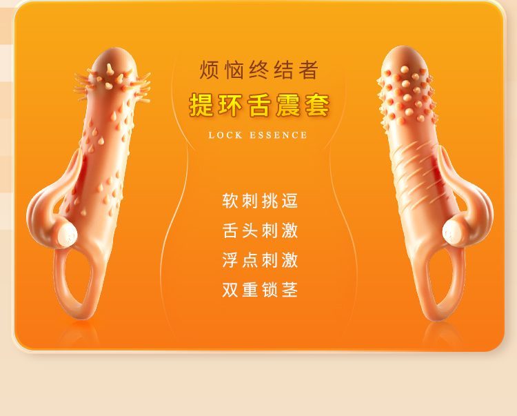 Bao cao su Pikilin đầu râu nhím gai nổi lưỡi liếm kích thích mạnh