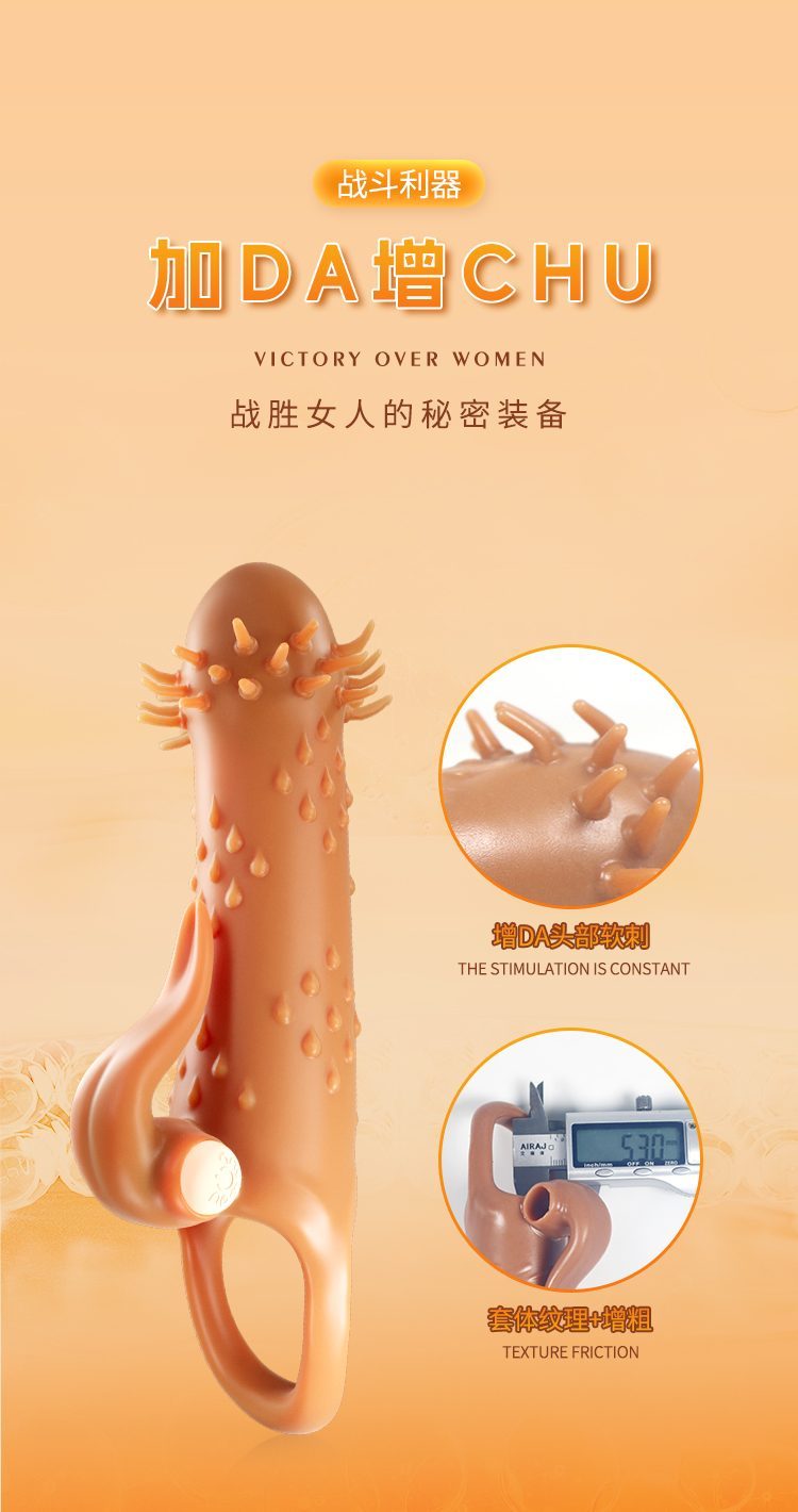 Bao cao su Pikilin đầu râu nhím gai nổi lưỡi liếm kích thích mạnh