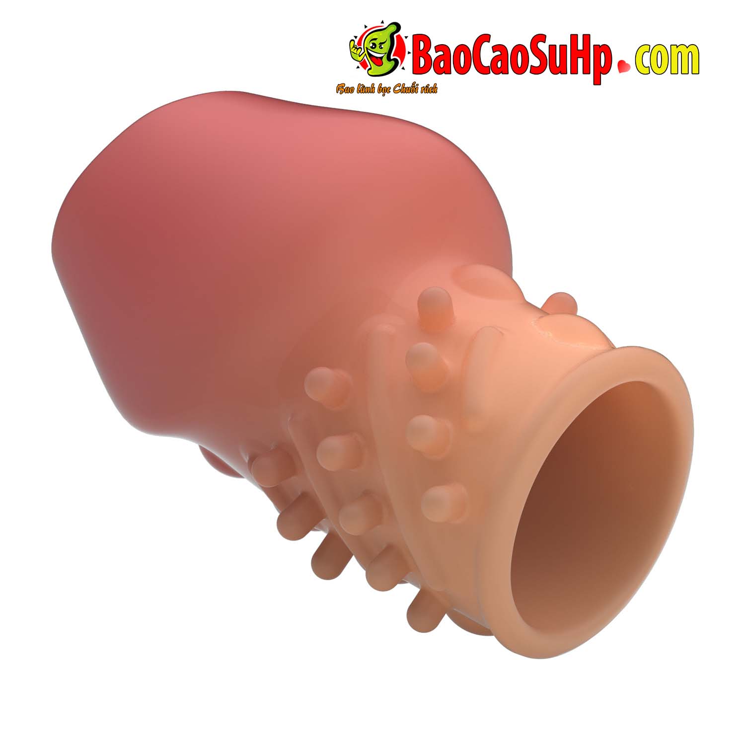 Bao cao su Prettylove BI-026248-2 gân bi 3D hở đầu siêu mềm