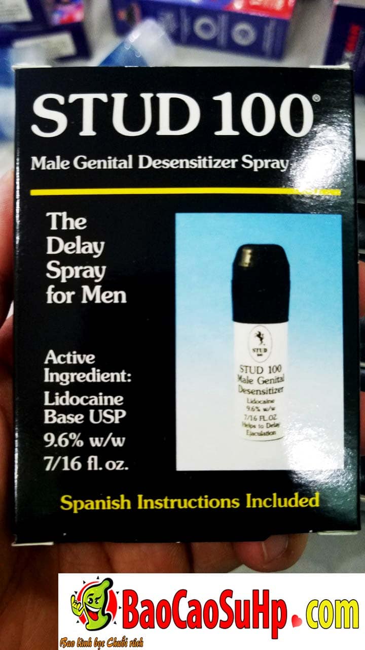 Chai xịt Stud 100 Hải Phòng chính hãng tăng cường hiệu quả