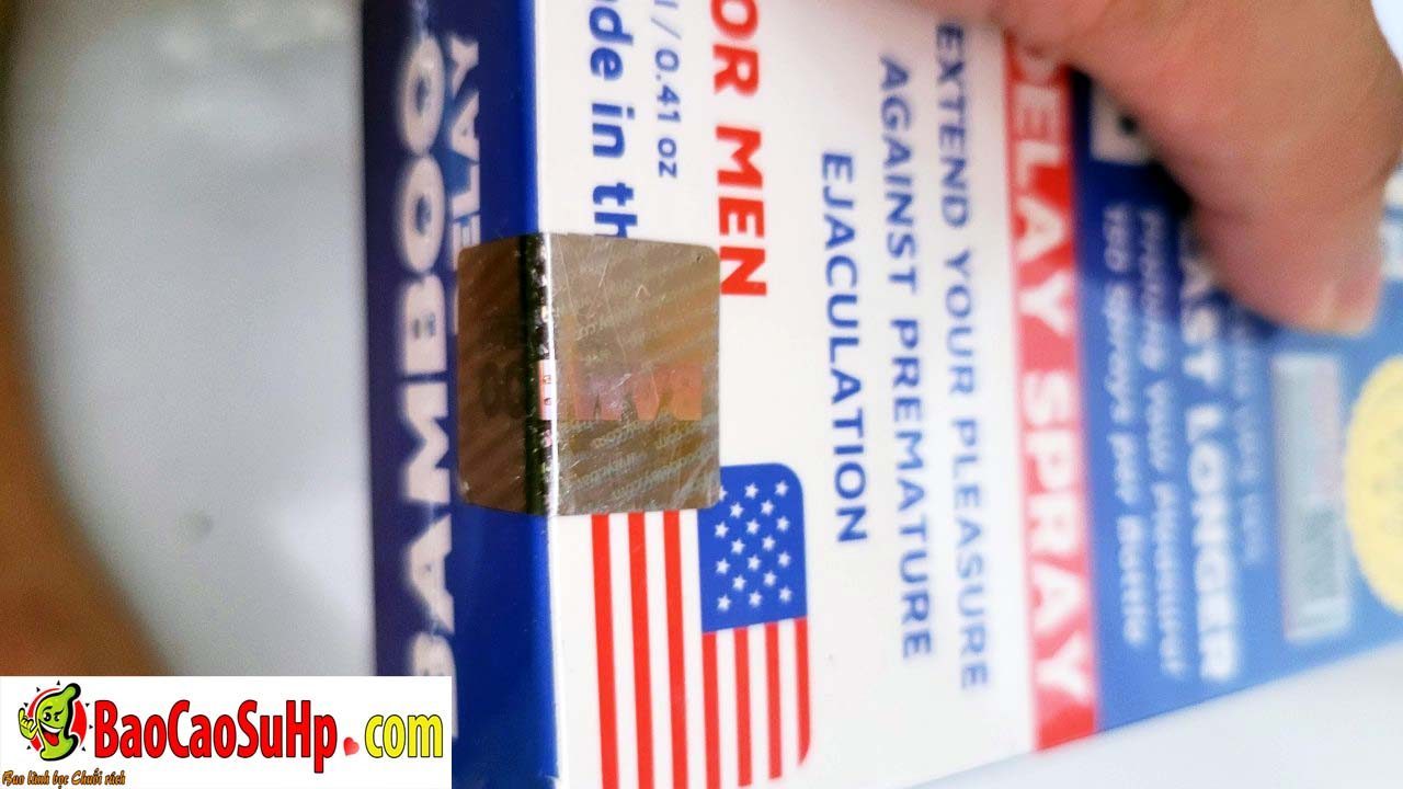 Chai Xịt Chống Xuất Tinh Sớm Bamboo Delay 14% Hiệu Quả Tức Thì