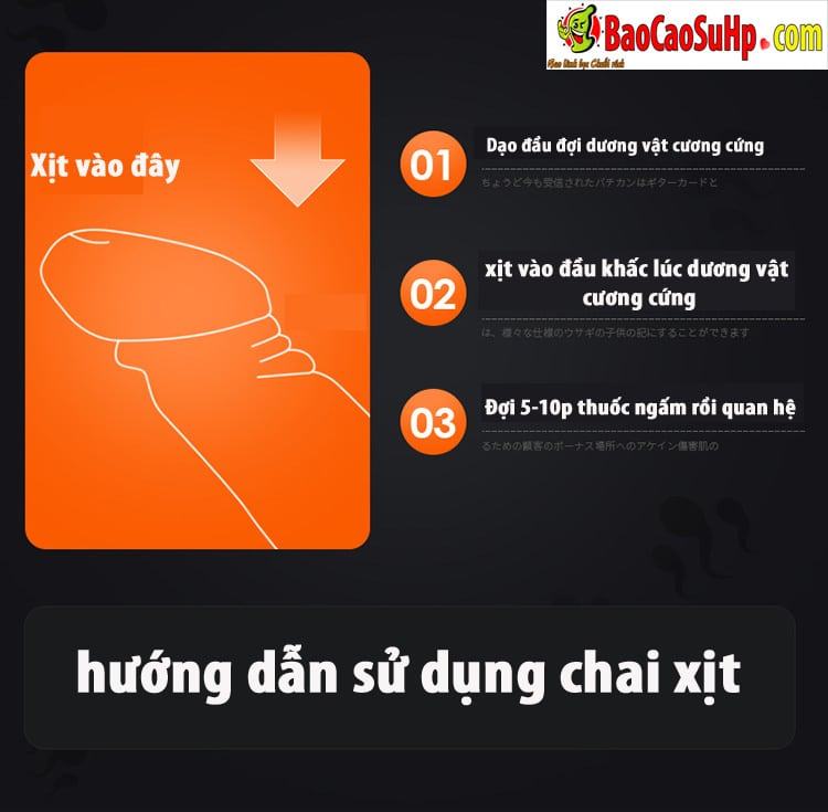 Chai xịt kéo dài thời gian quan hệ Nhật Bản Attack Delay fluid tốt