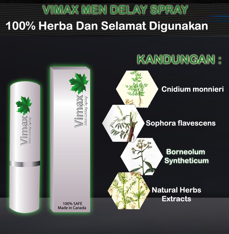 Vimax Men Spray kéo dài thời gian tăng khoái cảm nam giới