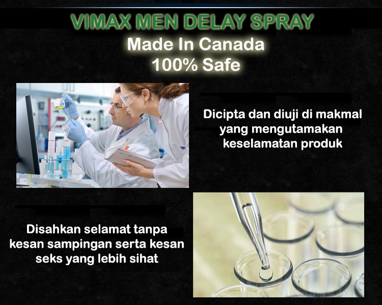 Vimax Men Spray kéo dài thời gian tăng khoái cảm nam giới