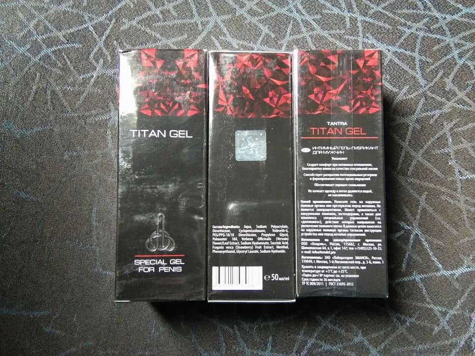 Gel Titan Nga cao cấp Hải Phòng kích thích nam giới tăng cường sức mạnh