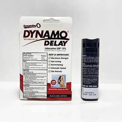 Dynamo Delay Black Label Xịt Kéo Dài USA Chính Hãng