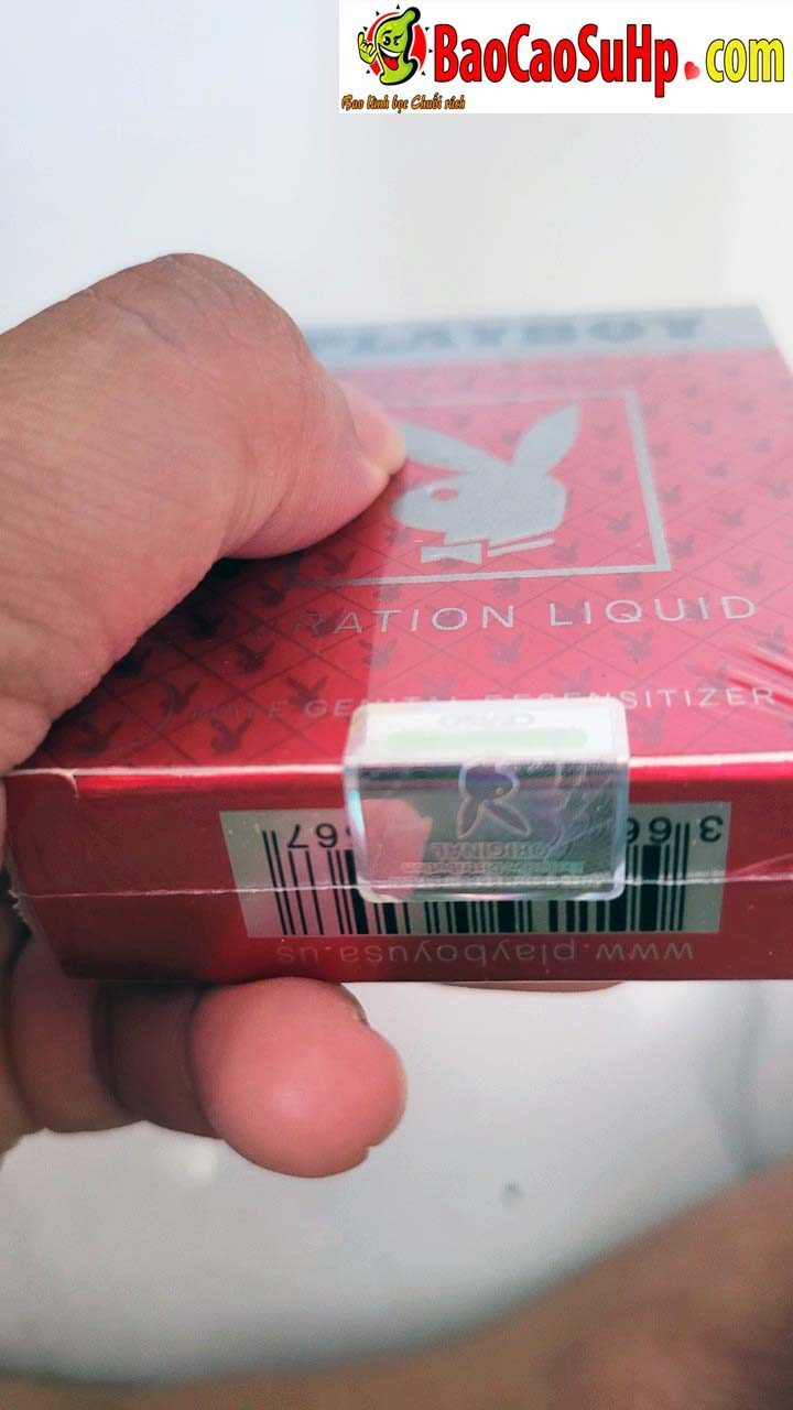 Chai xịt Playboy Red Vid vitamin E đỏ tăng cường sinh lực hiệu quả