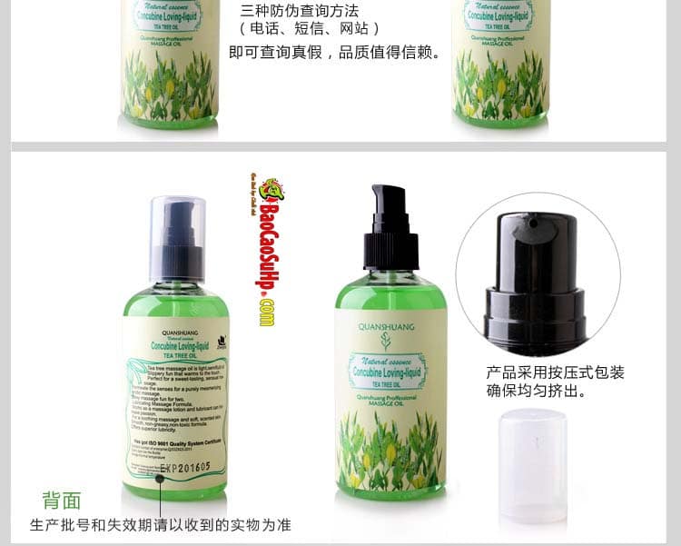 Gel massage body Concubine Loving Liquid giảm đau dưỡng da