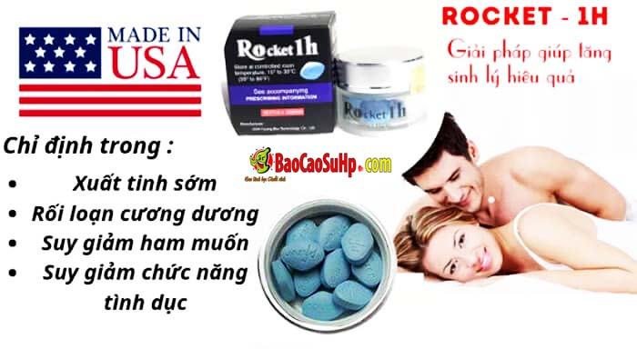  Đánh giá cường dương Rocket 1H USA Hải Phòng mới nhất