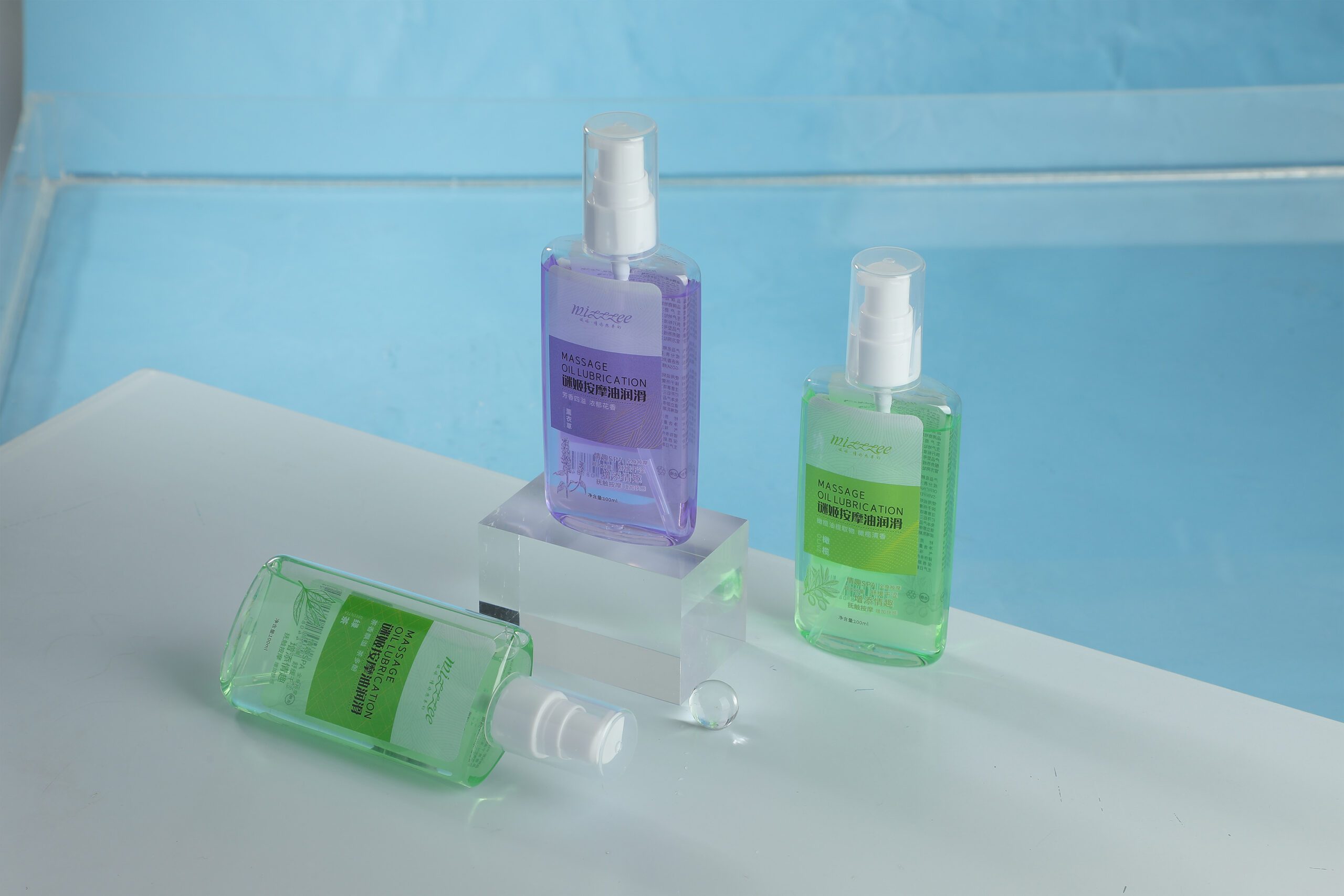Gel massage Mizzzee Alkham cô đặc thơm mát hương oải hương