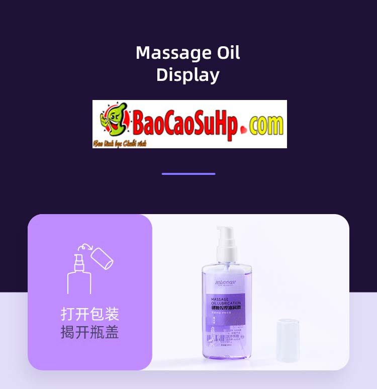 Gel massage Mizzzee Alkham cô đặc thơm mát hương oải hương