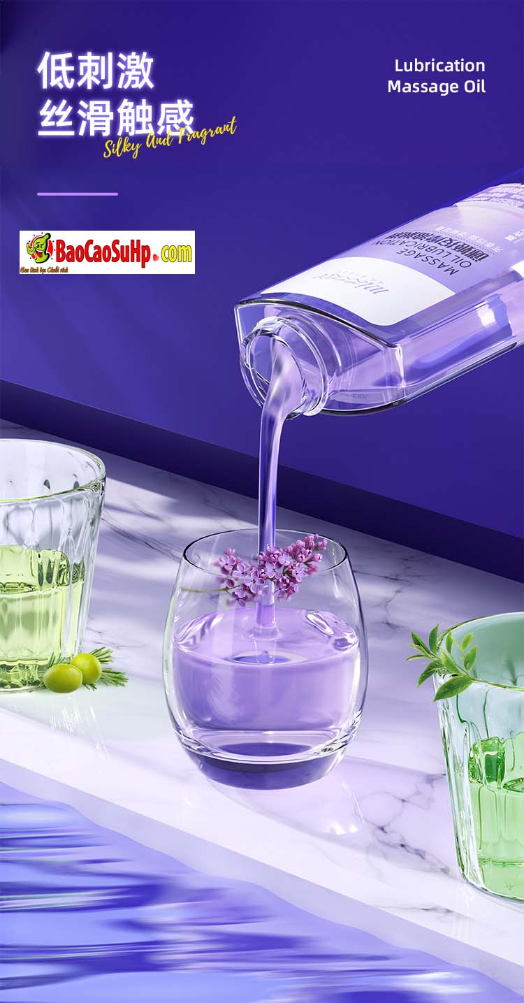 Gel massage Mizzzee Alkham cô đặc thơm mát hương oải hương