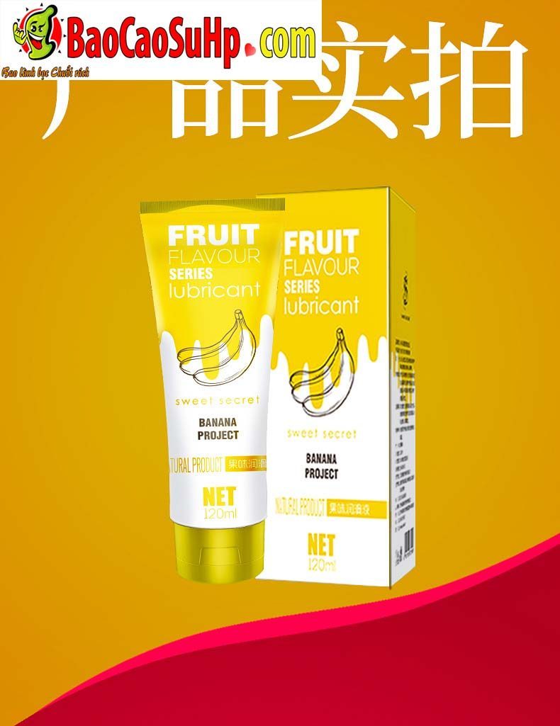 Gel Bôi Trơn OLO 120ml Vị Trái Cây Tự Nhiên Dưỡng Ẩm Mềm Mịn Da