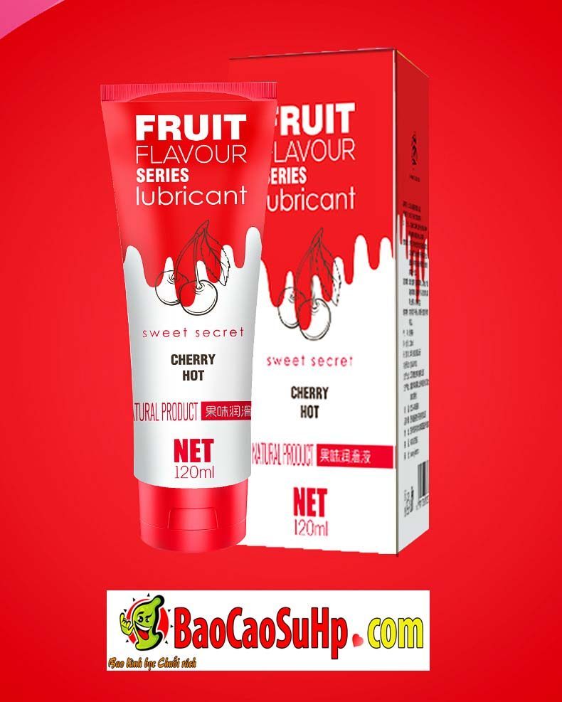 Gel Bôi Trơn OLO 120ml Vị Trái Cây Tự Nhiên Dưỡng Ẩm Mềm Mịn Da