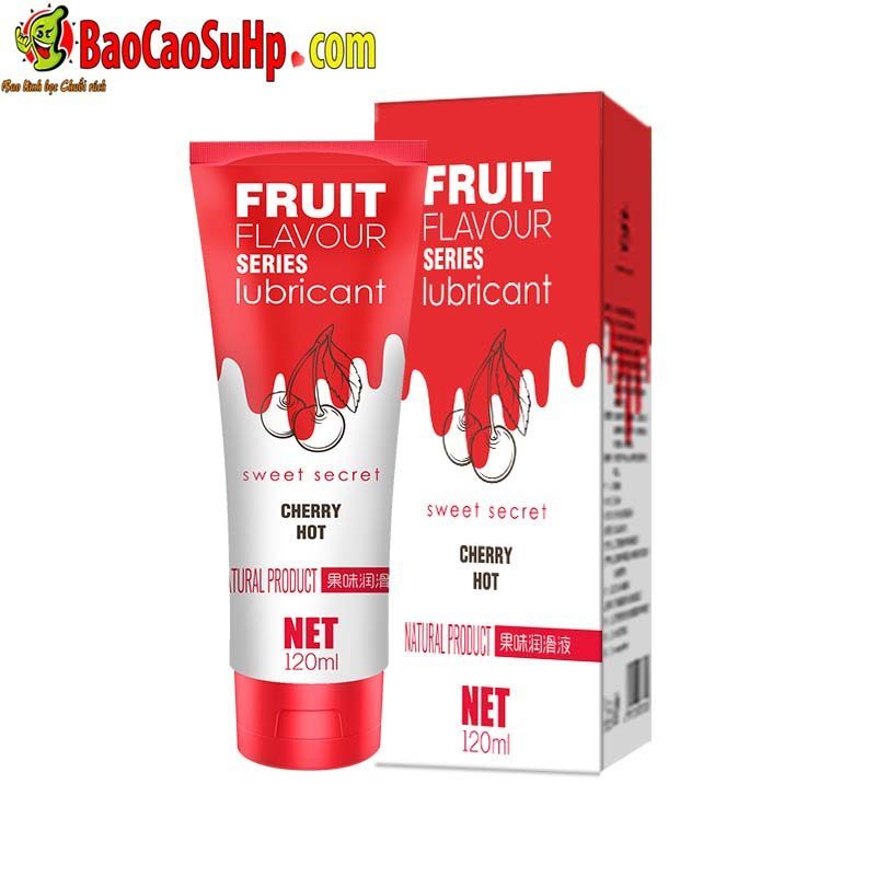 Gel Bôi Trơn OLO 120ml Vị Trái Cây Tự Nhiên Dưỡng Ẩm Mềm Mịn Da