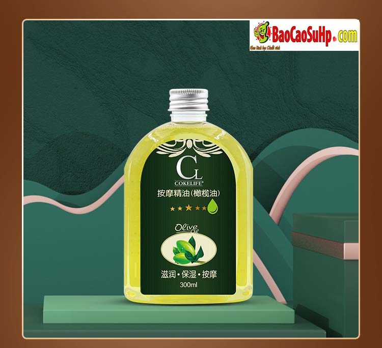  Sỉ Dầu massage Cokelife olive dưỡng ẩm và bôi trơn cuộc sống tình dục 300ml hàng mới về