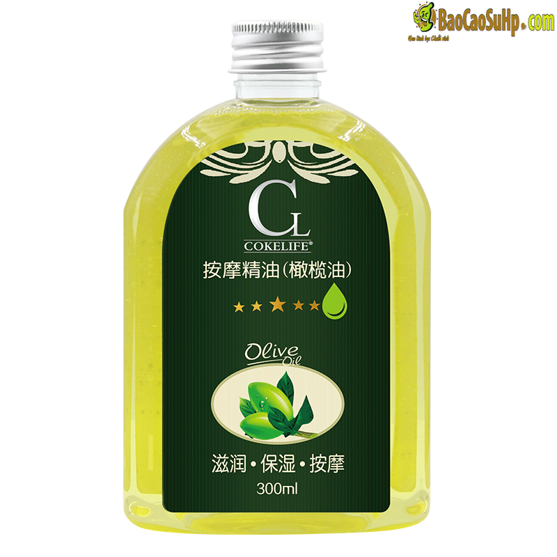  Sỉ Dầu massage Cokelife olive dưỡng ẩm và bôi trơn cuộc sống tình dục 300ml hàng mới về