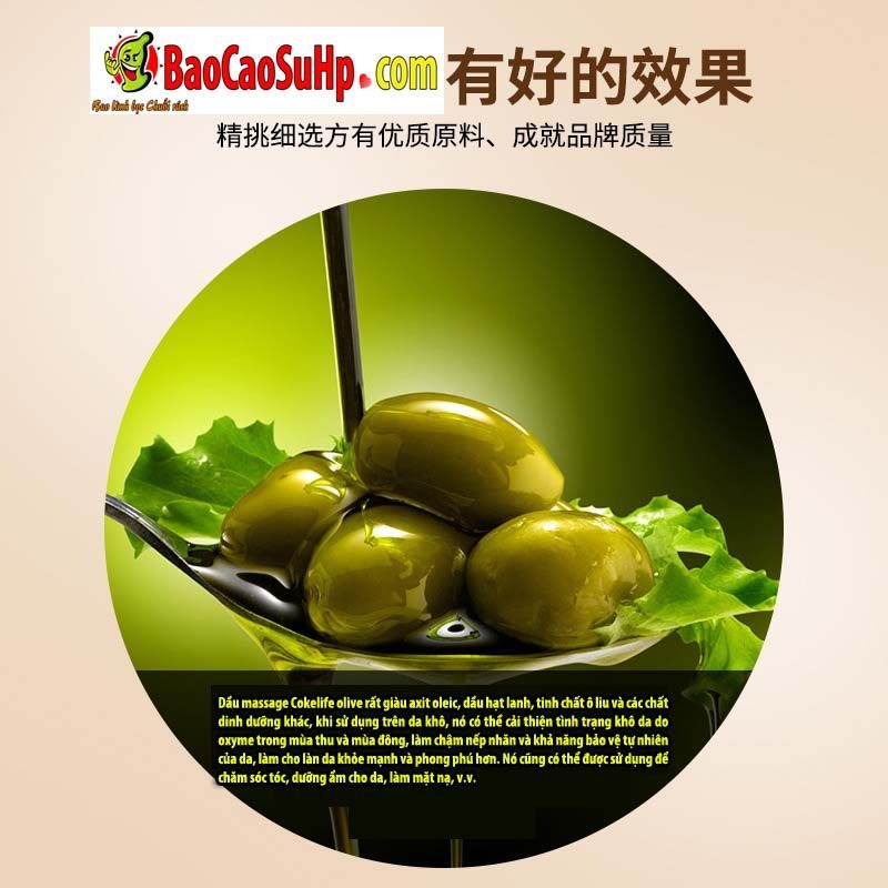  Sỉ Dầu massage Cokelife olive dưỡng ẩm và bôi trơn cuộc sống tình dục 300ml hàng mới về