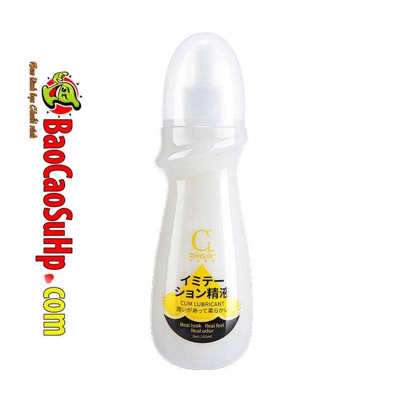 Gel bôi trơn COKELIFE ONE gốc nước cô đặc trắng sánh mịn, an toàn