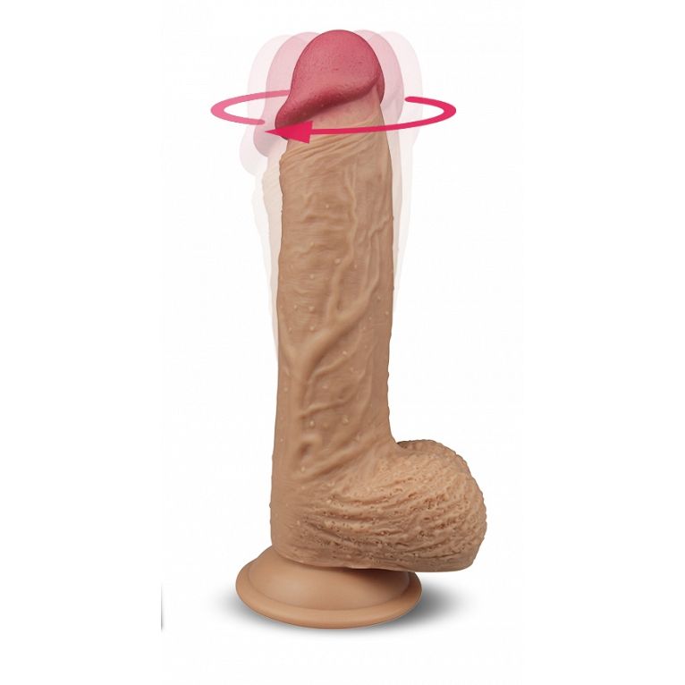 Lovetoy Nature Cock USA silicon mềm mịn rung ngoáy sưởi ấm
