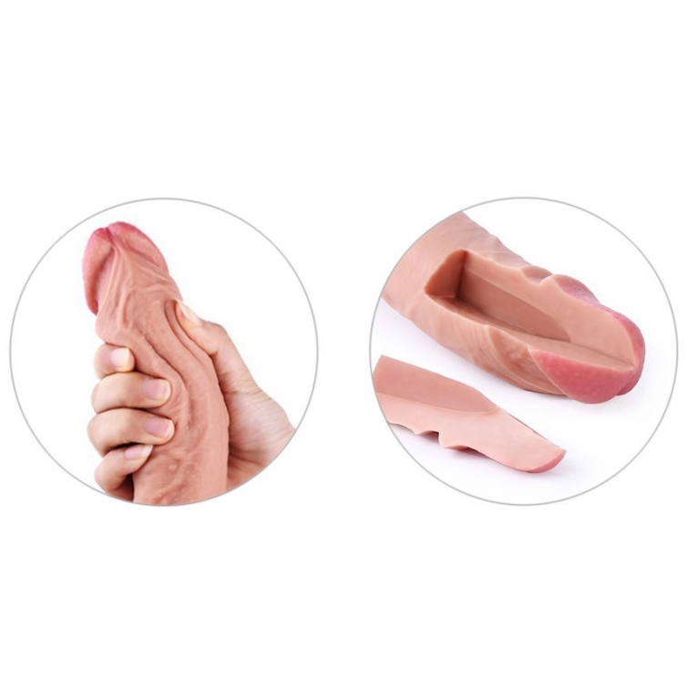 Lovetoy Nature Cock USA silicon mềm mịn rung ngoáy sưởi ấm