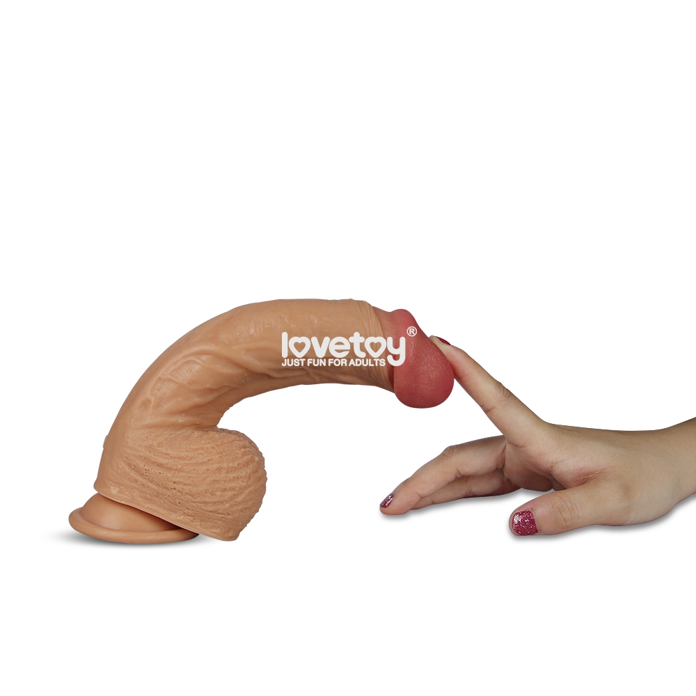 Lovetoy Nature Cock USA silicon mềm mịn rung ngoáy sưởi ấm