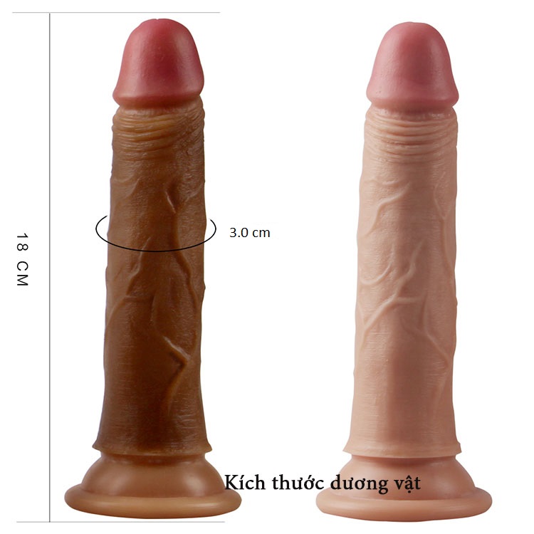 Đồ Chơi Silicon Cao Cấp Mềm Mượt Thiết Kế 2 Da Lovetoy USA
