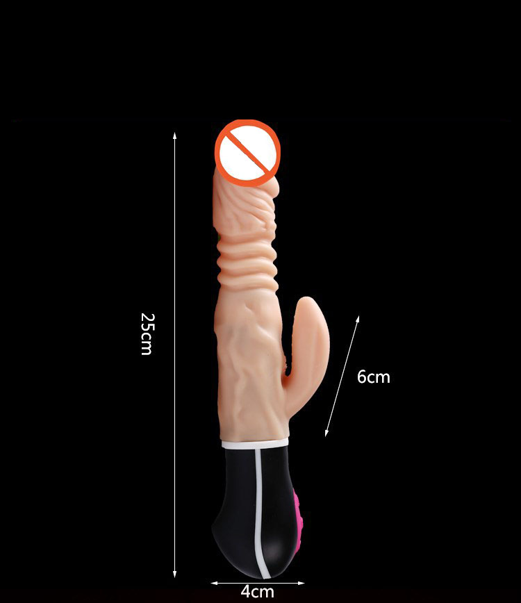 Dương Vật Giả Silicon 4in1 Rung Sưởi Ấm Như Thật Giá Tốt