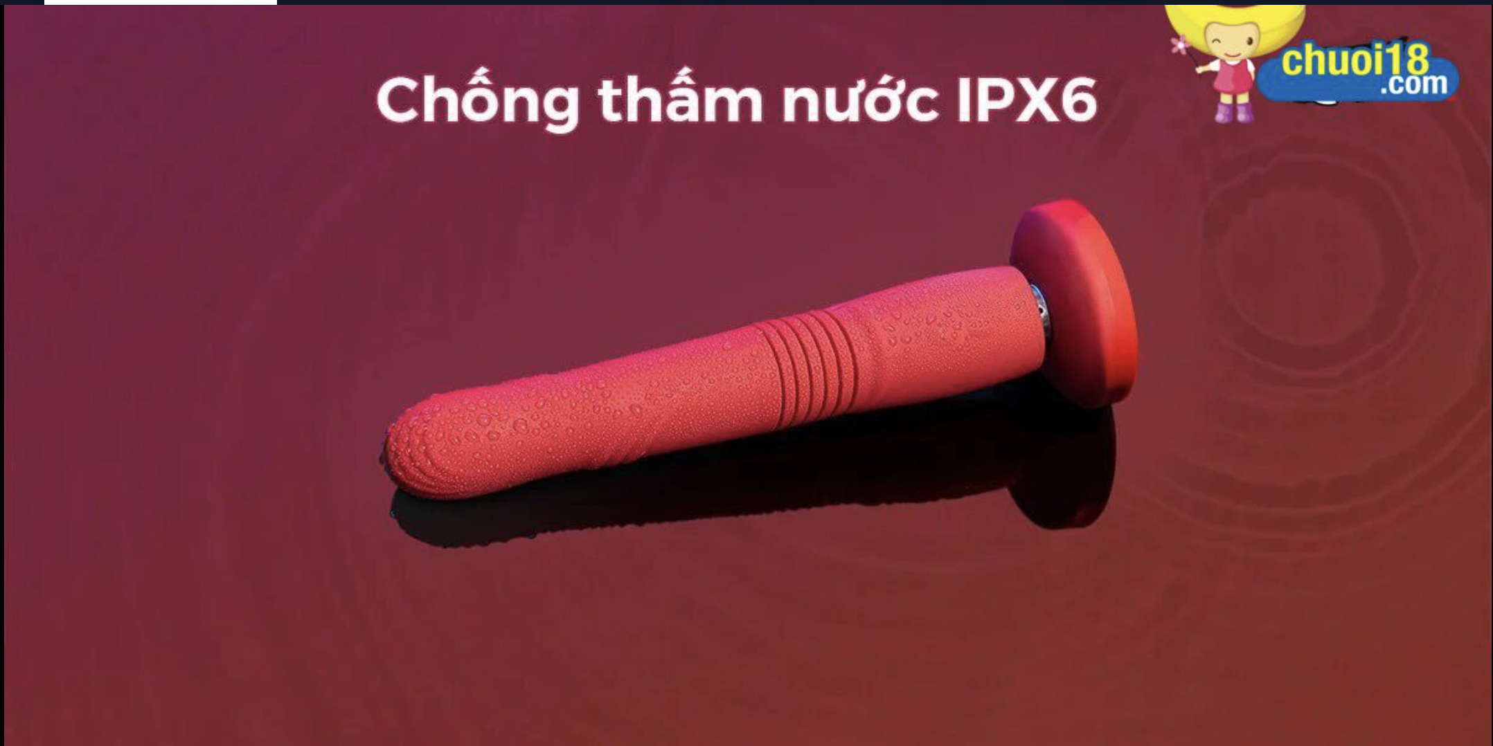 Dương Vật Giả Cao Cấp Rung Thụt Mạnh Điều Khiển Điện Tử