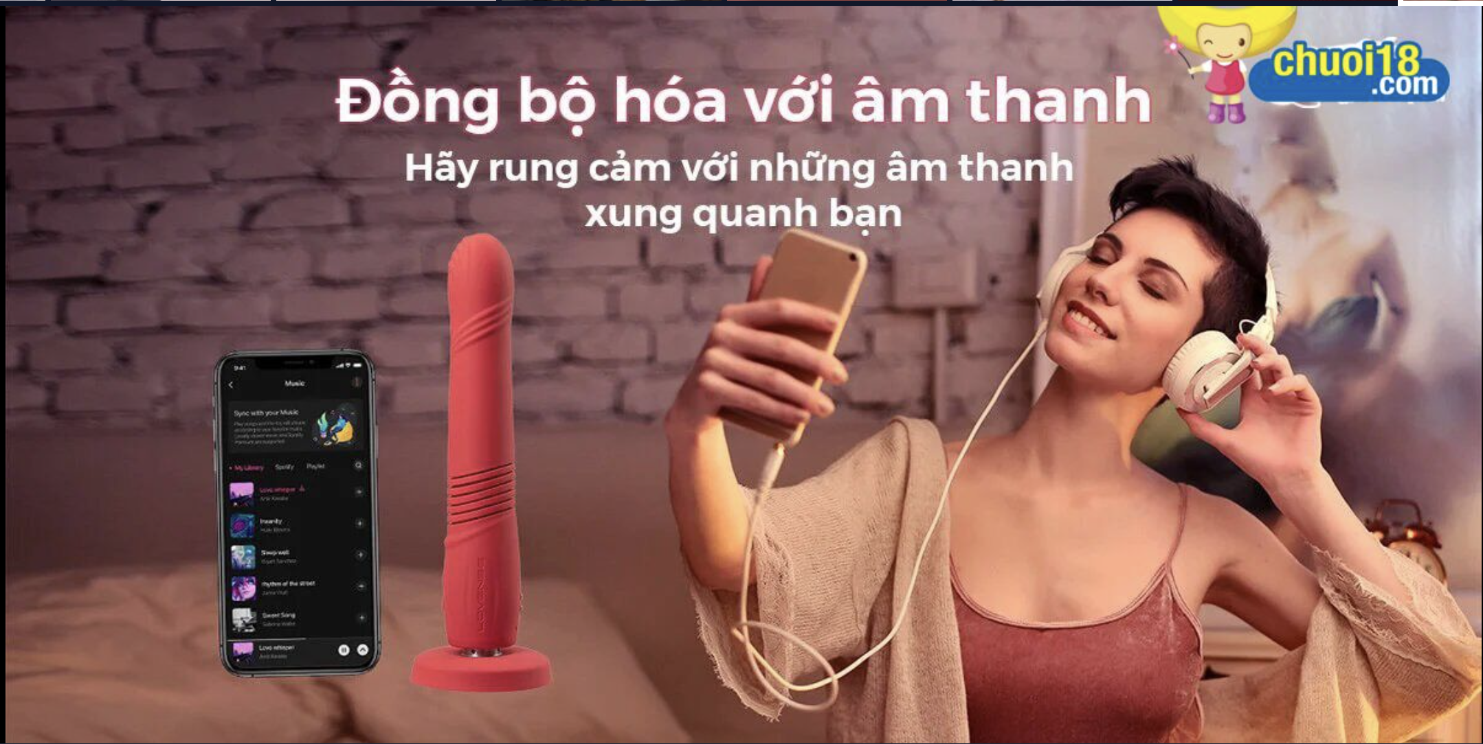 Dương Vật Giả Cao Cấp Rung Thụt Mạnh Điều Khiển Điện Tử