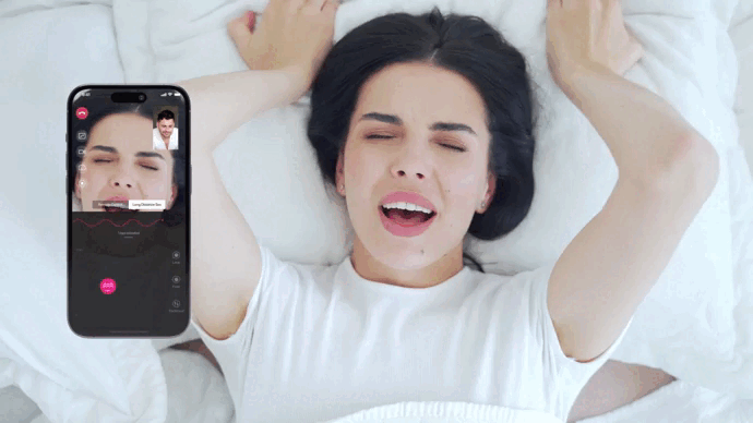 Trứng Rung Thụt Mạnh Điều Khiển Toàn Cầu Kết Nối Chat Lovense