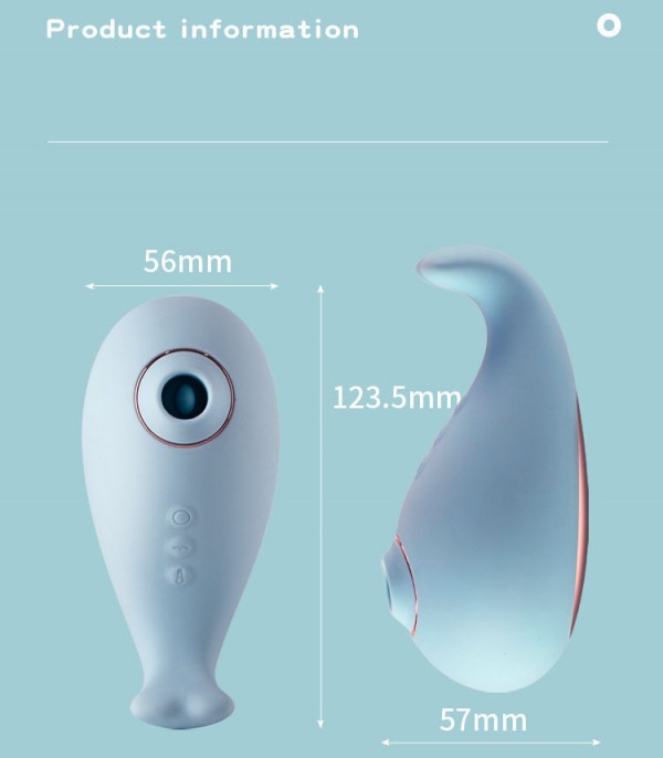 Máy Rung Hút Âm Đạo Ngực Zemalia Little Wale Siêu Mạnh