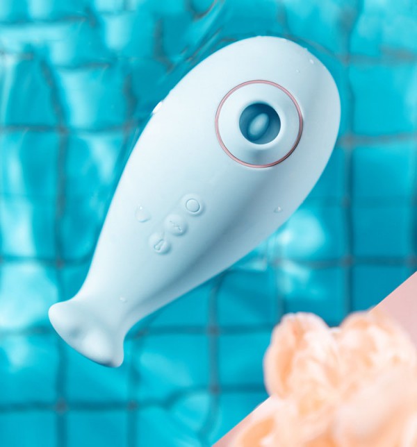 Máy Rung Hút Âm Đạo Ngực Zemalia Little Wale Siêu Mạnh