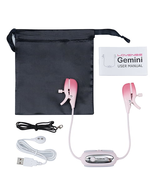  Review Máy Massage Kẹp Núm Vú Siêu Rung - Điều Khiển Điện Thoại Toàn Thế Giới - Lovense Gemini cao cấp