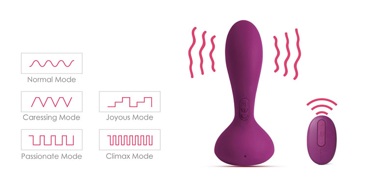 Sextoy Hậu Môn Điều Khiển Từ Xa Svakom Julie Cao Cấp Mới