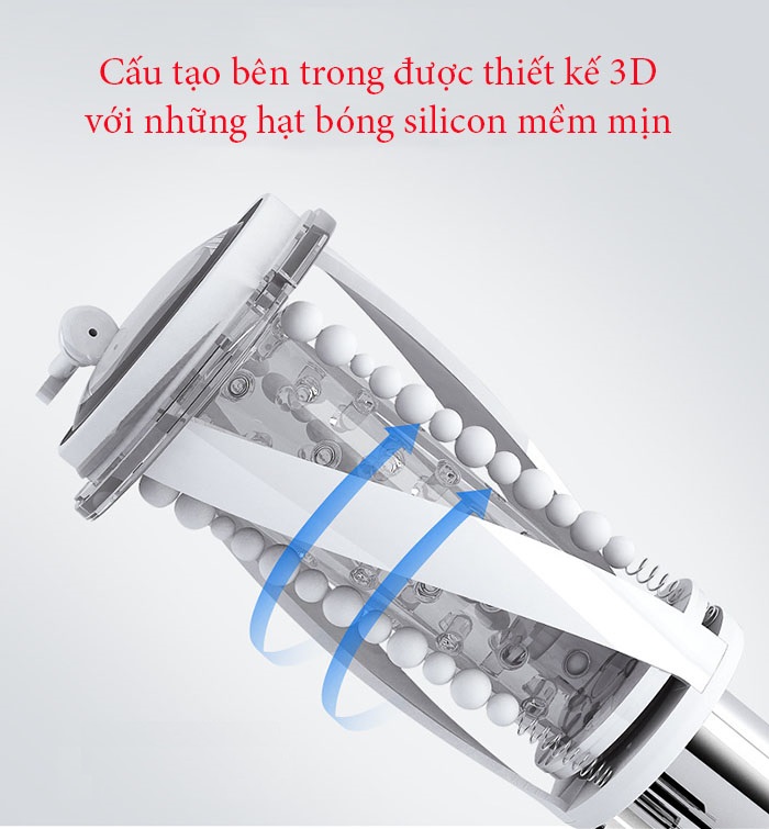 Máy Thủ Dâm Âm Đạo Tự Động Xoay 360 Độ - Dán Tường - Ailighter JUICER