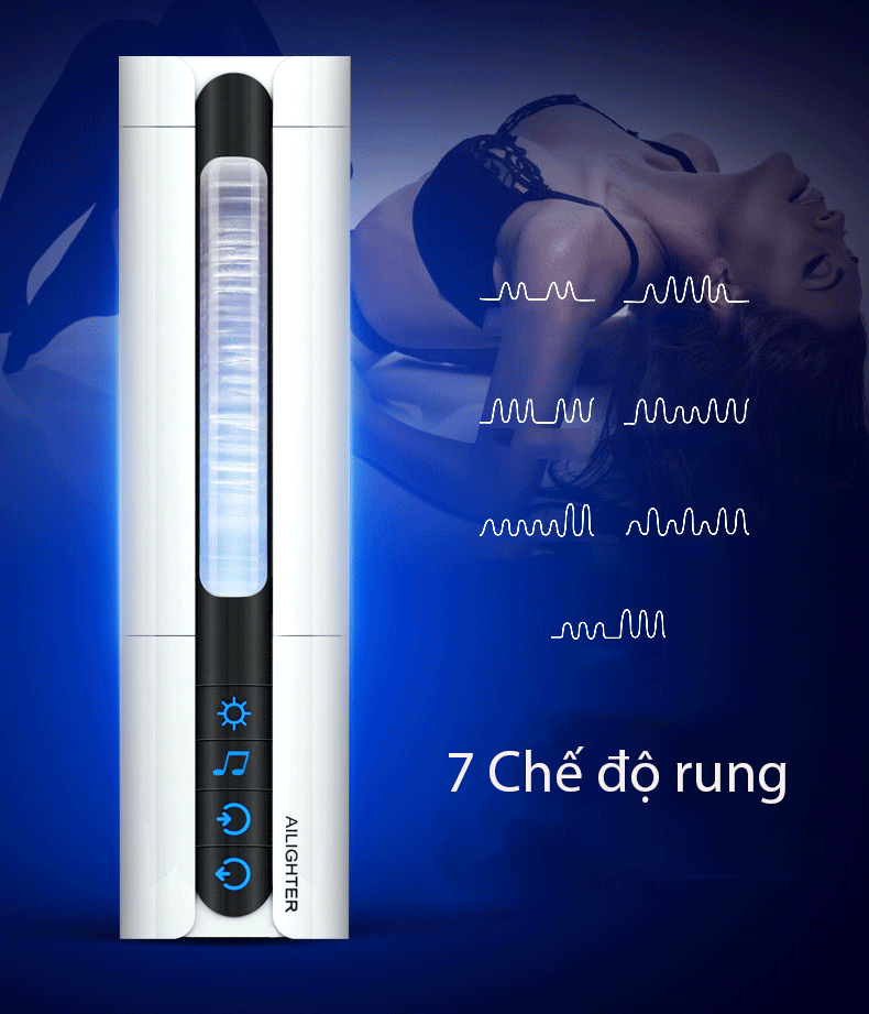 Âm Đạo Giả Có Sưởi Ấm Tự Động Mút Dương Vật Cảm Giác Thật