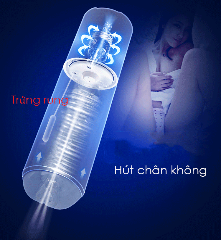 Âm Đạo Giả Có Sưởi Ấm Tự Động Mút Dương Vật Cảm Giác Thật