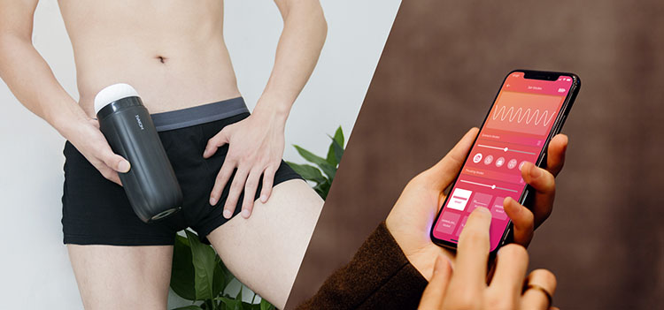 Âm Đạo Giả Cao Cấp Tự Nhiên Co Bóp Hút, Điều Khiển Qua App