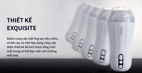 Âm Đạo Giả Siêu Rung Svakom Robin USA - Cao Cấp, Đa Tần Số