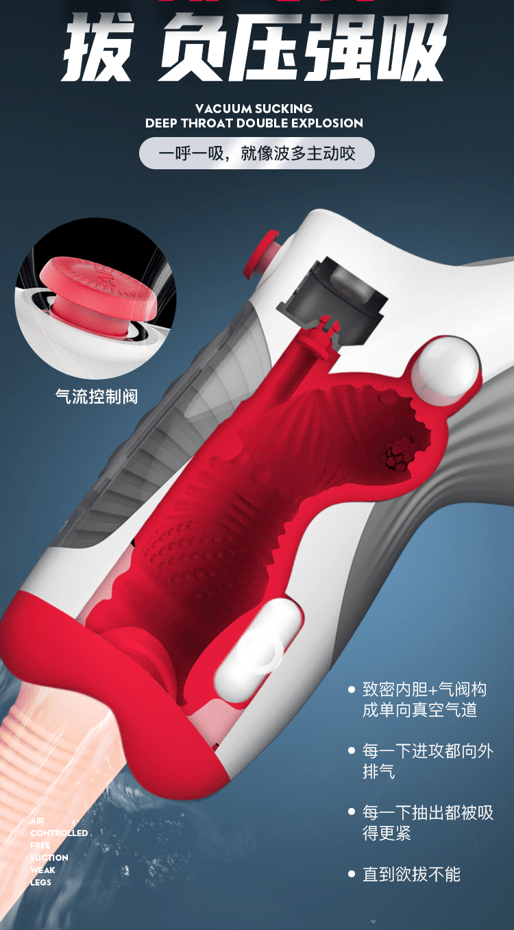  Mua Cốc Thủ Dâm Mô Phỏng Như Miệng Tự Động Có Bóp - Leten New Air Oral nhập khẩu