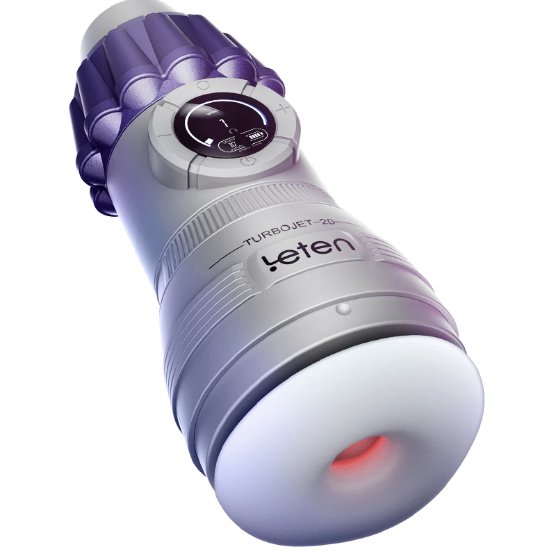 Âm Đạo Giả Rung Mút Leten TurboJet-20 Co Bóp Rên Mạnh Mẽ