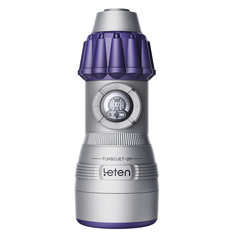 Âm Đạo Giả Rung Mút Leten TurboJet-20 Co Bóp Rên Mạnh Mẽ