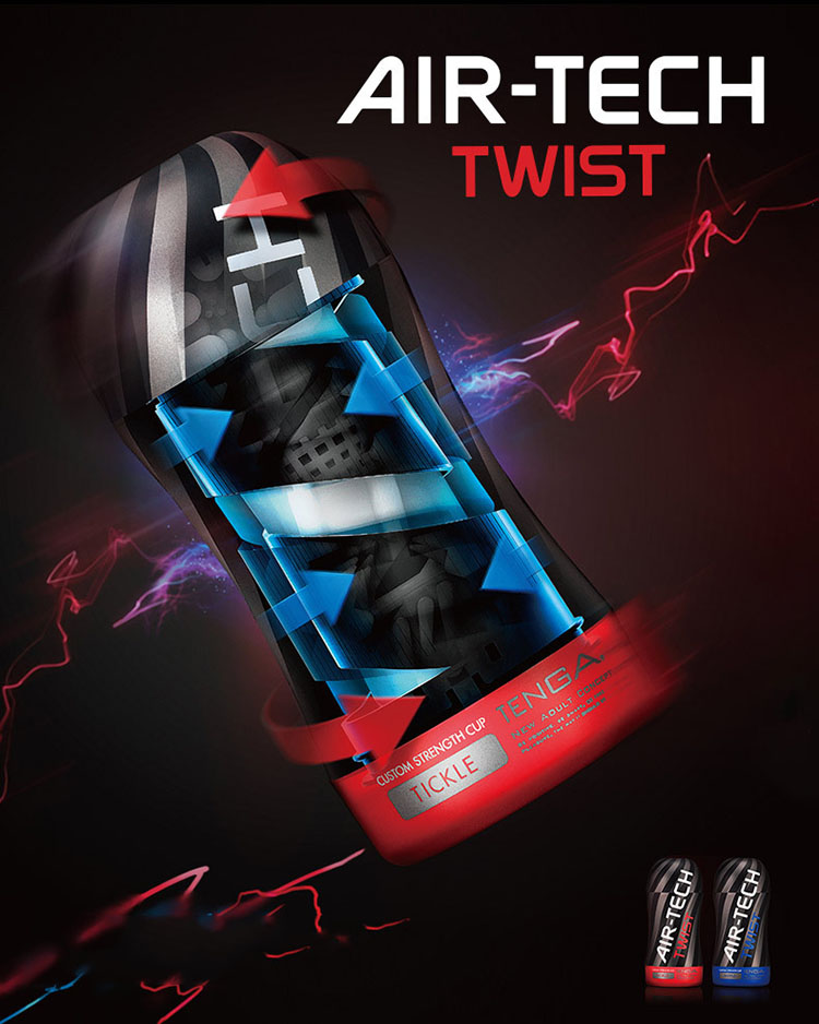 Cốc Thủ Dâm Nhật Bản Tenga Air Tech Twist Siêu Thoáng Khí