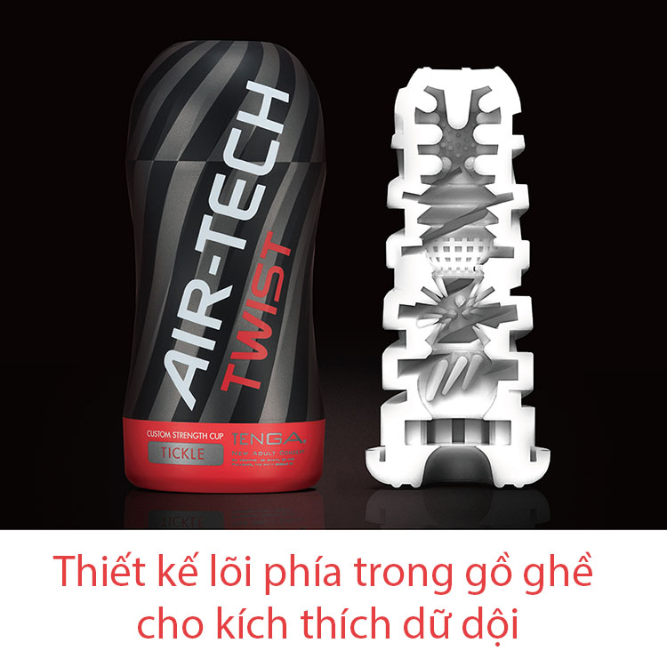 Cốc Thủ Dâm Nhật Bản Tenga Air Tech Twist Siêu Thoáng Khí