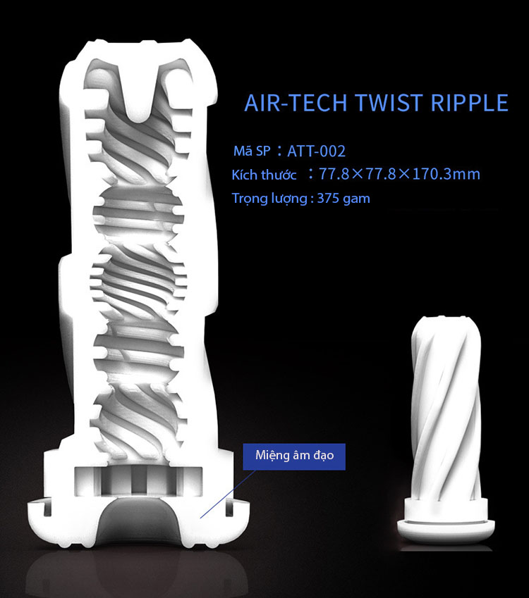 Cốc Thủ Dâm Nhật Bản Tenga Air Tech Twist Siêu Thoáng Khí